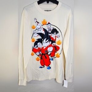 DRAGONBALL LONG SLEEVE T SHIRT SIZE MEN ADULT SMALL NEW